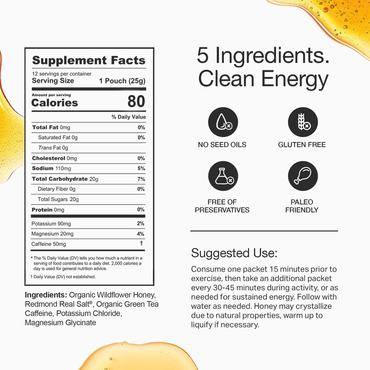 Classic Energy Honey